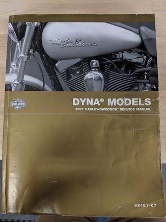 Factory Service manual
Used and a little beat up but all there $60