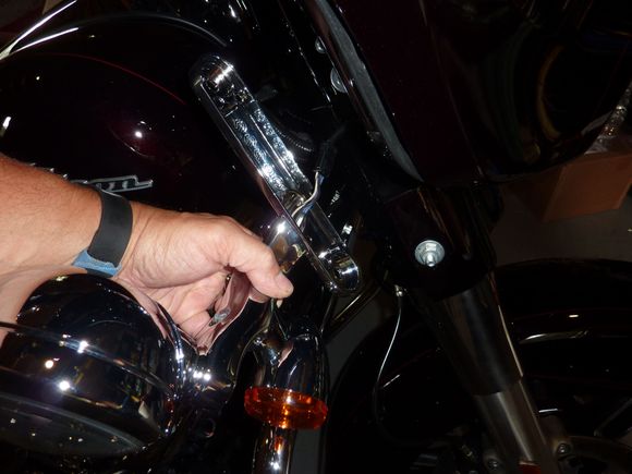 Unplug the passing lamps and or turn signals..