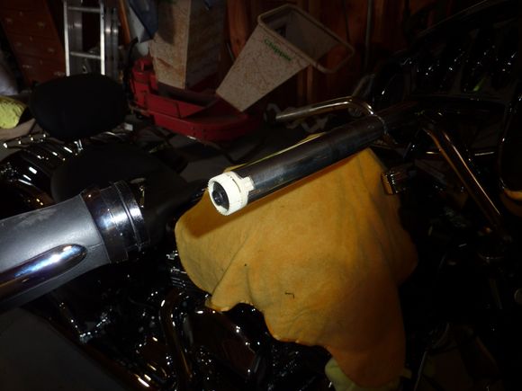 Leave the throttle sensor in the bars until after the bars are removed from the bike.