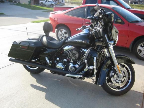 Other side of bike w/net Bub-7 exhaust.