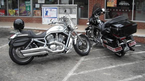 My 100th FLHTI &amp; VROD