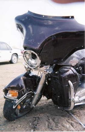 Crashed Carley 10001B