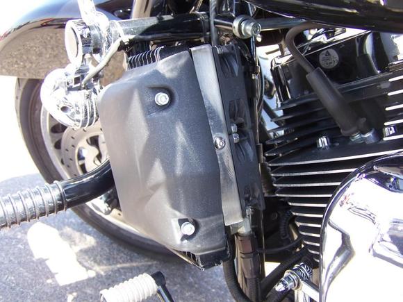 Rear Angle View of Oil Cooler