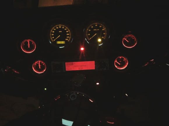 My Ultra Dash w Red LED's in gauges.