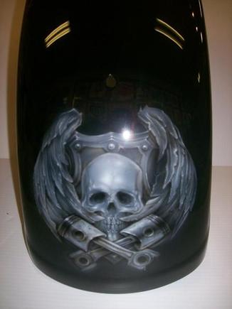 skull rear fender