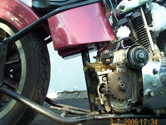 Recived xlh '74 for free in 2006. not original frame...