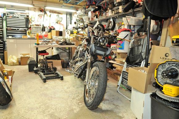 MAN, that's a messy garage