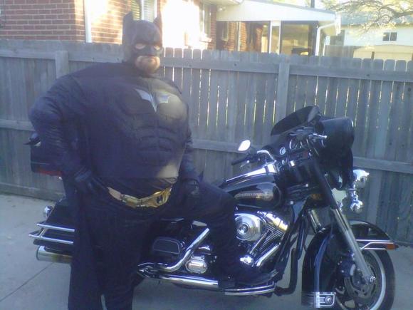 Slim and the Bat Cycle Halloween 2011.