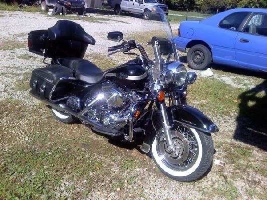 03 road king classic 1st day home