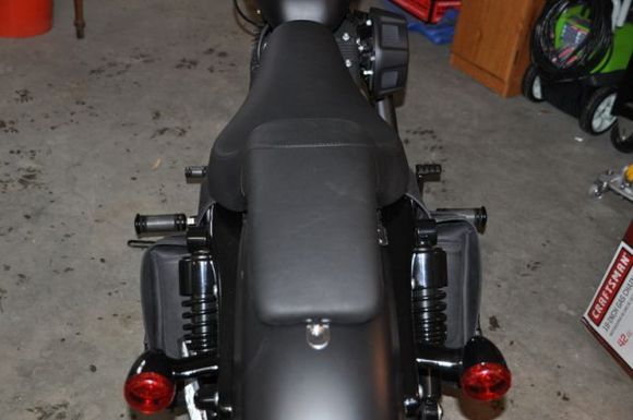 Ass end of plunderdogs bags/C&amp;C fastback seat