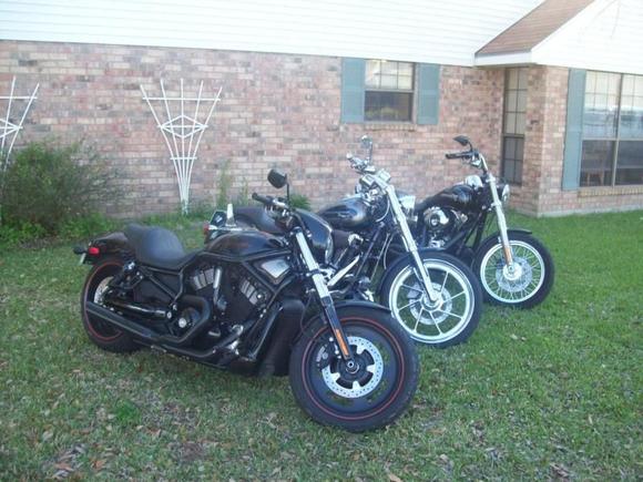 All 3 bikes