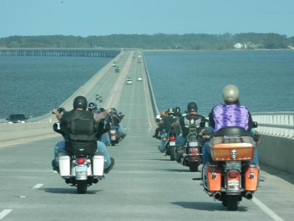 just about to the OBX