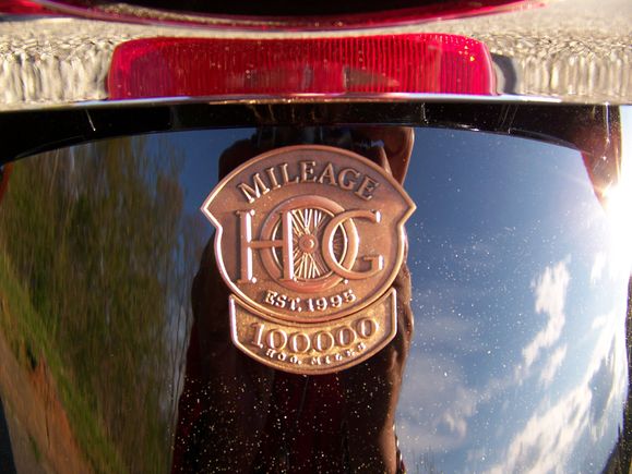 100,000 Mile Badge