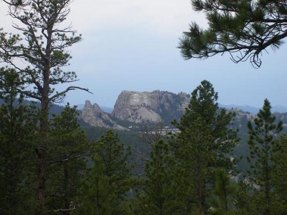 Mt Rushmore from Custer St Park in SD.