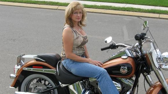 Lisa &amp; 2008 Softail Deluxe