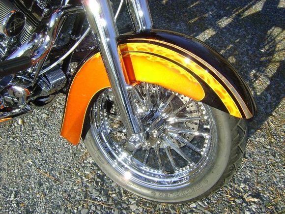 18" PM Domino Wheel, with PM Chrome Caliper &amp; Rotor