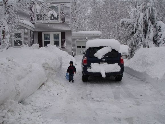 Just a little snow storm in Maine