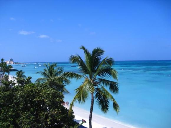 view from our room in aruba 03/12/09