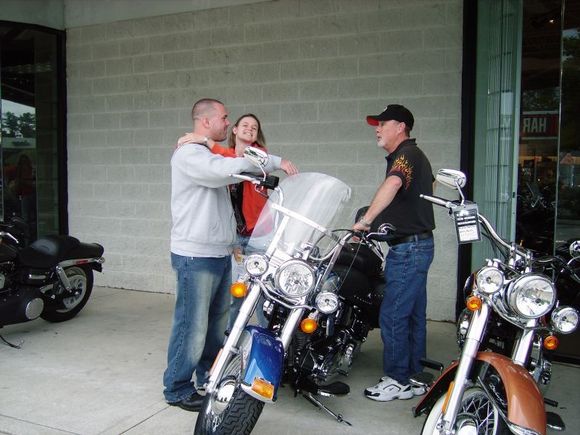 The day i bought it. Sitting pretty waiting for me. Thanks Rich