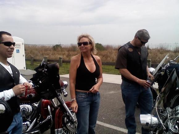 Momma's "new twins" and the inlaws riding at the bottom of Jefferson Ave, Newport News