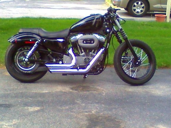 Took front fender off (again)