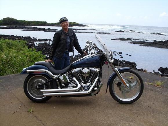 Christine and her Bike (My Ol'Lady)