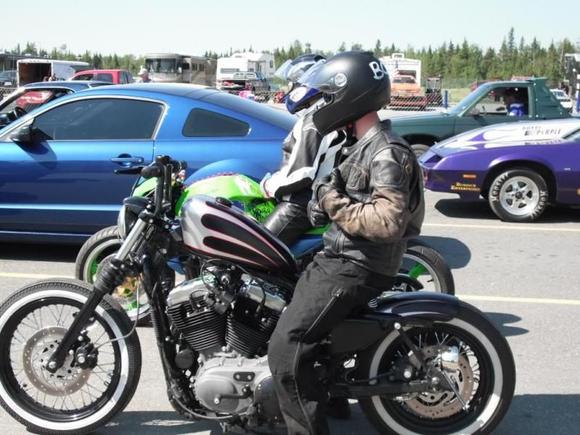 drag racing is fun