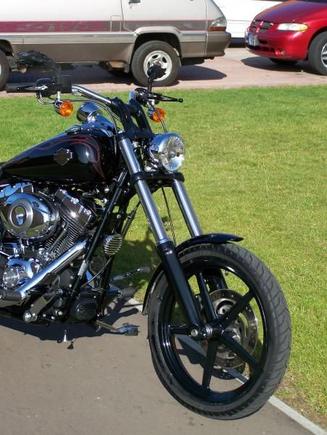 Blacked Out Front End