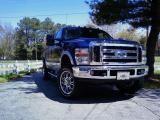 This is my 08 F250 Diesel. It's my tow truck and does a great job of pulling me, the wife, the mobile mansion and  the bike anywhere we want to go.