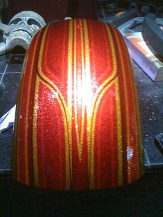 60's retro paint night train