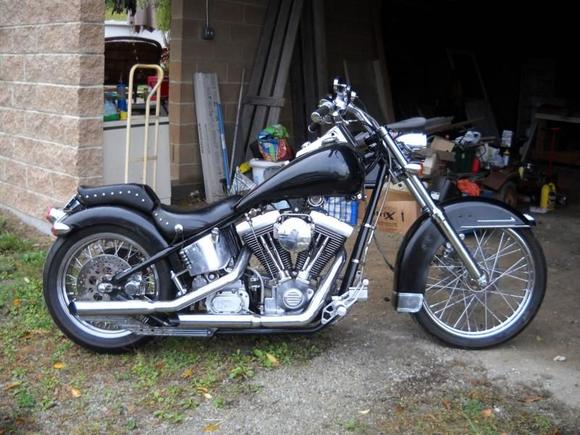 new fl rear fender under construction