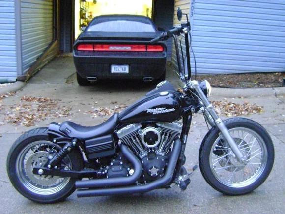 last look at the bike before painting the lowers