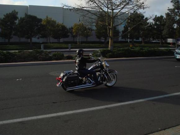 Going down Springdale Street