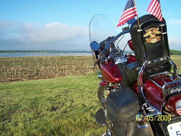 nice shot of a stubble field between our campground and the lake...lol