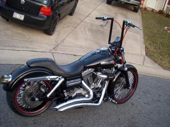 New bars cables...ect. Painted console and new rear tire.