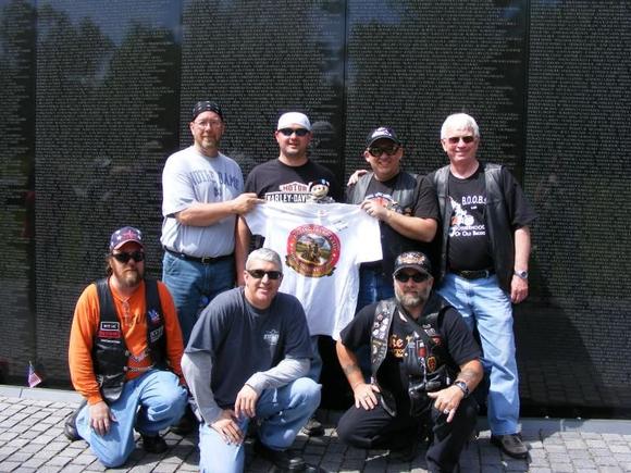 Rolling Thunder, at The Wall.