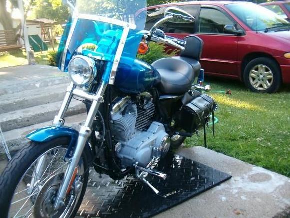 memphis shades windshield and throw over bags added