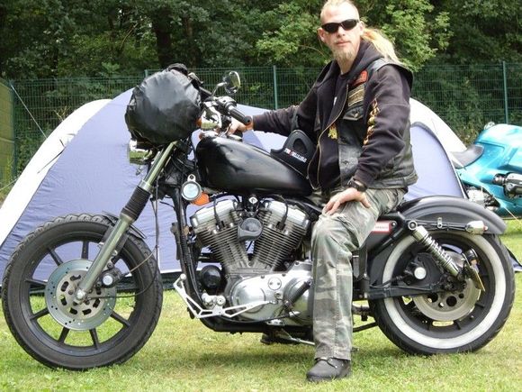 Me on my 1997 XL "old boy"