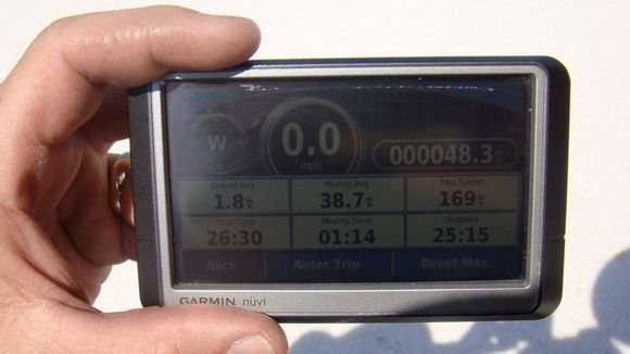 169 mph on a road glide!