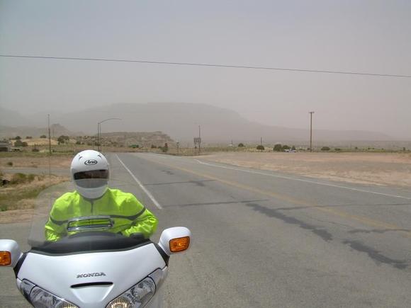 Day 8 was 8 hours of dust storms with 45mph winds sustained with gusts up to 60.