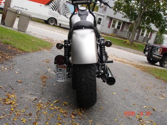 Blacked out light setup