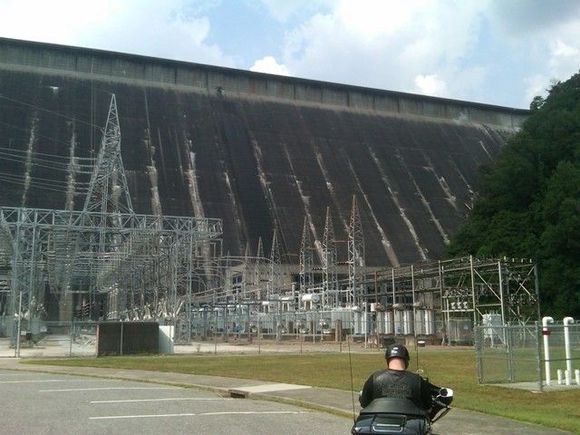 Fontana Dam   Bunch of Concrete July 10'