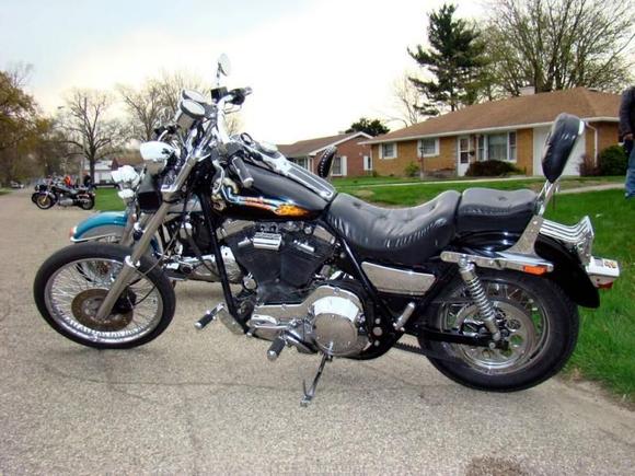Craigs bike at Mar Co Swapmeet 2010