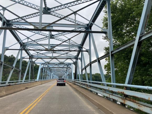 Crossing Potomac into MD