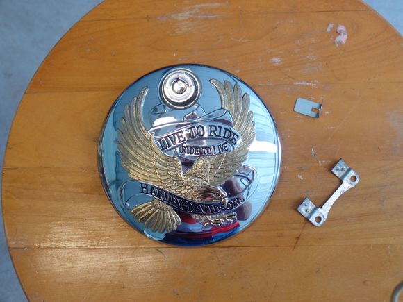 fuel door cover with push button lock. From 2010 Limited May fit others