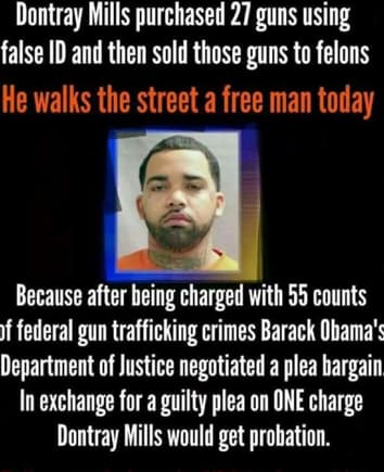 How's that for gun laws that the Dems really don't enforce