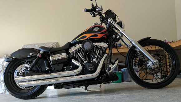 Thats the best i have at the moment of the exhaust.