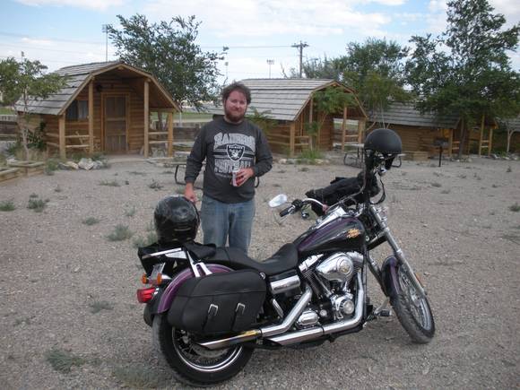 first KOA camp at Wendover Utah on our way to sturgis