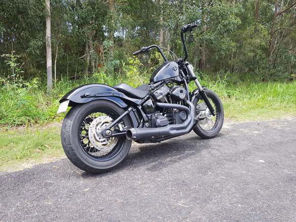 2019 FXBB with 17" x 4.5" rim