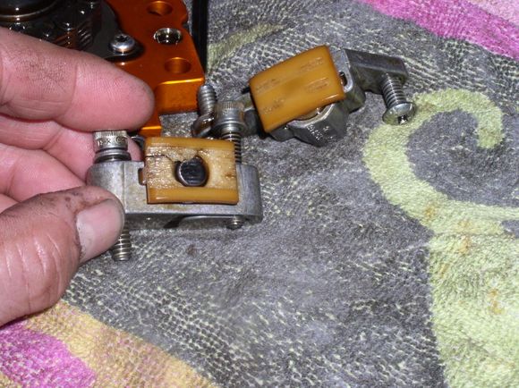 What happens on old link early TC when you convert to a hydralic and leave the inner link chain on the back side. You have to change the cams to get a roller sprocket on that one.   